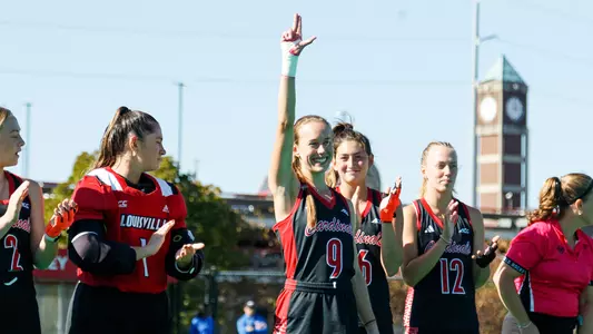 Aimee Plumb during team introductions