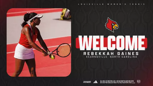 Rebekkah Gaines prepares to serve