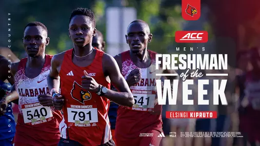 Elsingi Kipruto ACC Men's Freshman of the Week - Sep. 17, 2025
