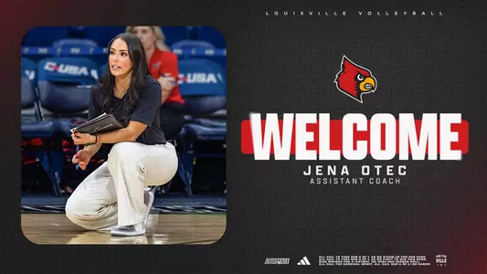 Jena Oten coaches from the sideline