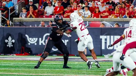 Lance Robinson against Florida State.