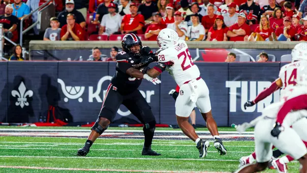 Lance Robinson against Florida State.