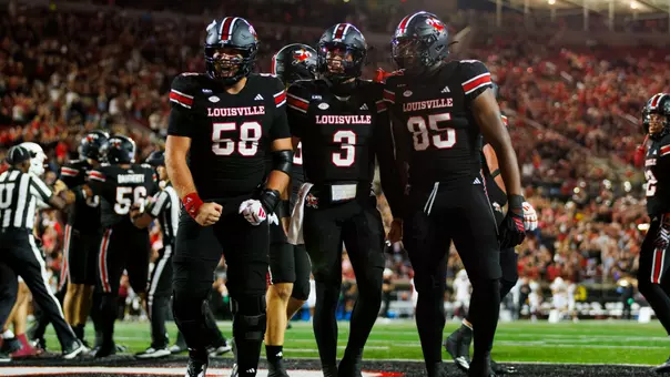 Evan Wibberley, Lincoln Kienholz, Justyn Reid against Florida State.