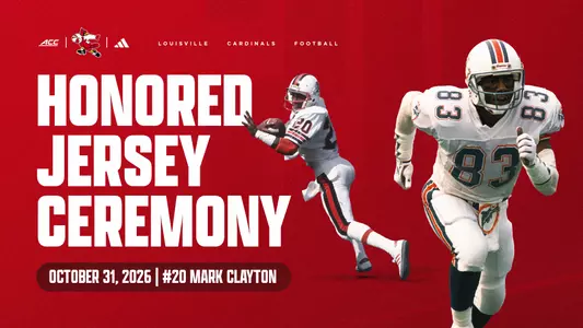 Mark Clayton Honored Jersey graphic
