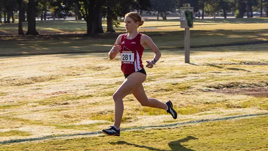 Haley Meade competes at the NCAA National Championships