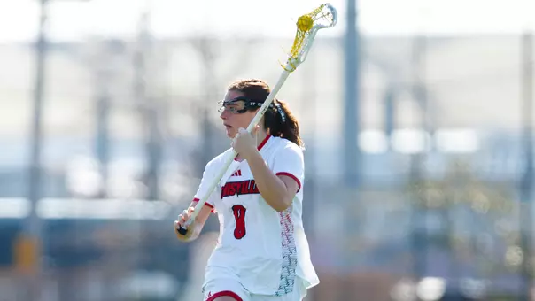 Charlotte Jackson with the ball during the Ohio State game