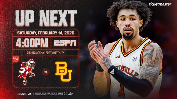 Up Next graphic vs. Baylor