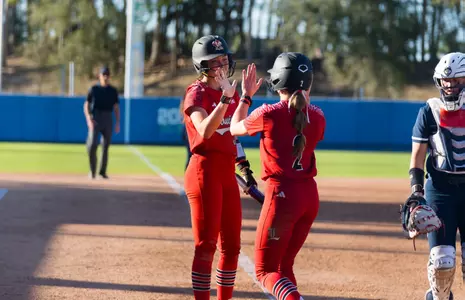 Taylor Monroe and Madison Pickens Celebrating