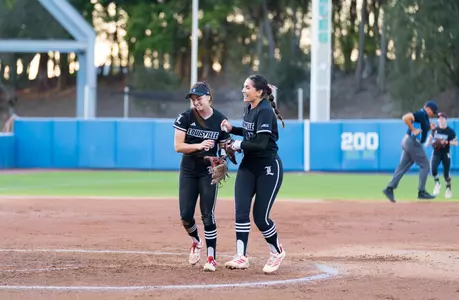 Alyssa Zabala and Taylor Monroe Celebrating