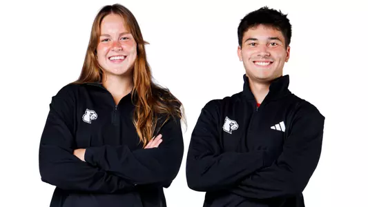 Anastasia Gorbenko and Rayce Winn ACC Swimmer/Diver of the Week