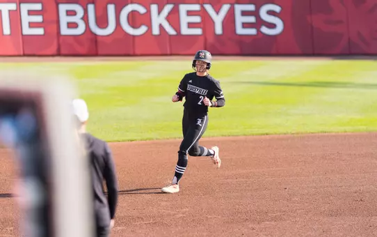 Madison Pickens Home Run Celebration