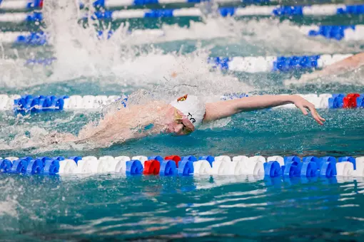 Nikita Sheremet swims the 50 freestyle