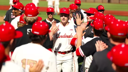 Jake Bean after pitching against Seton Hall.