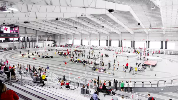 Norton Healthcare Sports & Learning Center wide shot at the 2026 PNC Lenny Lyles Invitational