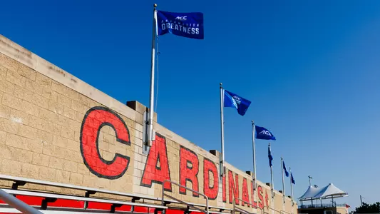 ACC Championships signage at Card Park