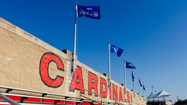 ACC Championships signage at Card Park