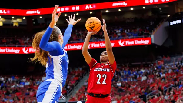 Taj Roberts shoots against Kentucky