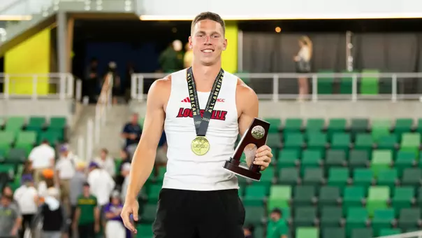KJ Byrd finishes as the national runner-up in the men's decathlon at the 2026 NCAA Outdoor Championships.