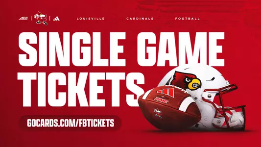 Football single game tickets graphic