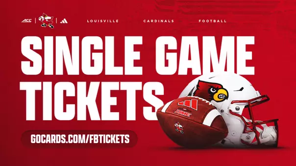 Football single game tickets graphic