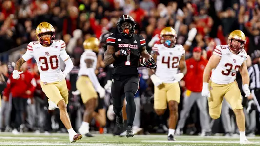 Isaac Brown against Boston College.