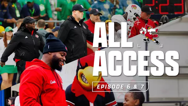 Watch the final episodes of Louisville Football's All-Access series on Watch+ or the mobile app.