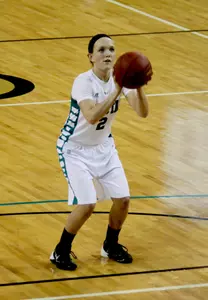 Karsen Sims scored nine points on three made 3-pointers.