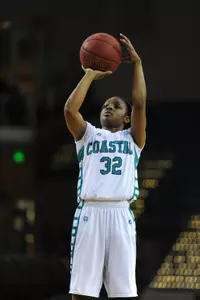 Angelica Henry near posted a triple-double with 15 points, nine boards and eight steals.