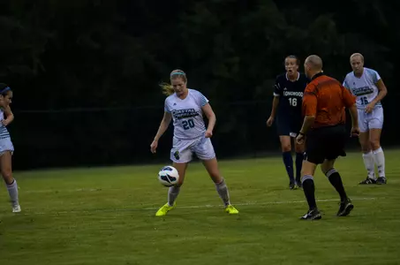 Darbie Kelley tied a program record with three assists in Wednesday's win.