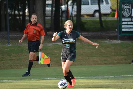 Kacey Kelley tied a career high with her ninth goal of the season.