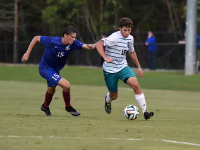 Ridge Robinson recorded three assists against Longwood on Nov. 8