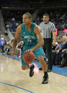 Elijah Wilson started the night 5-of-5 from three