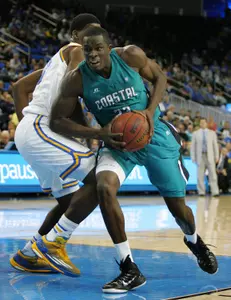 Badou Diagne tallied a 14-point, 11-rebound double-double