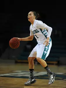 AJ Jordan equaled her career-high with 27 points.
