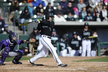 Jake Kane had two hits and two RBI in the win over Winthrop.