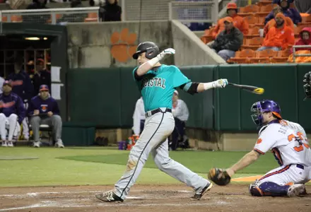 Zach Remillard hit a home run and drive in two at Clemson.