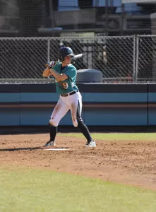 Kasey Oliver started Coastal's two-run rally in Wednesday's first game.
