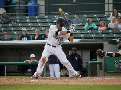 Tyler Chadwick had two hits Sunday at UNC Asheville.