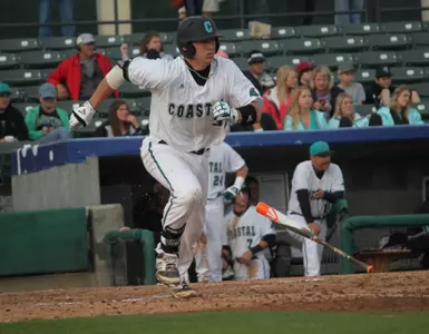 G.K. Young was 3-for-4 at the College of Charleston.