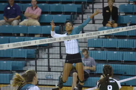 Leah Hardeman led the Chants with 14 kills.