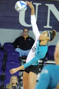 Leah Hardeman leads Coastal averaging 3.91 kills per set.