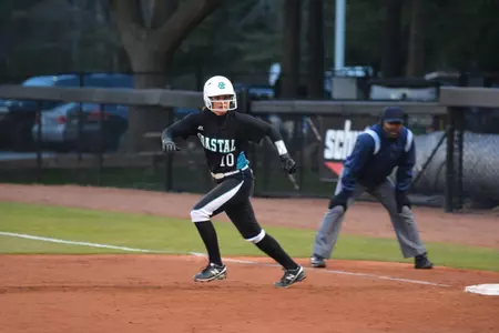 Freshman Kailey Mellen went 3 for 3 with a double and an RBI in her collegiate debut.