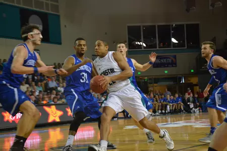 Big South Tournament MVP Elijah Wilson