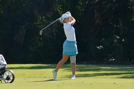 Lena Schaeffner is tied for third overall