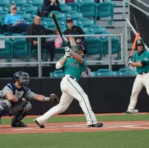 Tyler Chadwick drove in the game-winner to help CCU sweep UNC Asheville.