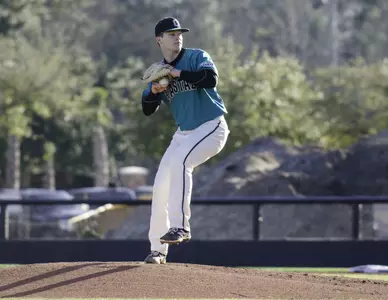 Alex Cunningham is 5-0 this season and CCU is 7-0 in his seven starts.