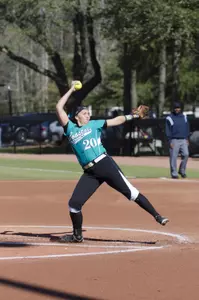 Kiana Quolas did not allow an earned run to Florida Atlantic.