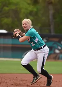 Maicie Hahn had two hits, including her third career home run, in Wednesday's win.