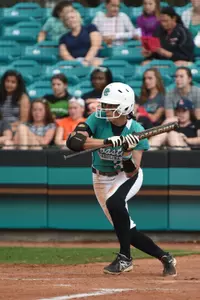 Bri Chiusano extended her streak to 14 games and scored the game-winning run in Tuesday's victory.