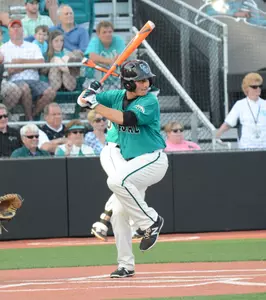 Al Molina was 3-for-3, was hit by a pitch, scored twice and drove in two in CCU's 12-3 win vs. Longwood.